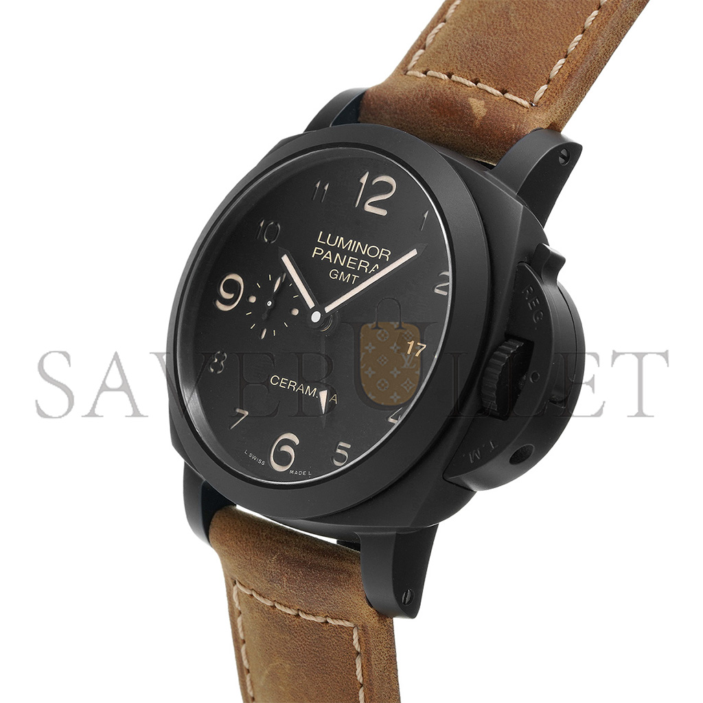 Pa*e*ai luminor 1950 3 days gmt automatic cheramica watch pam00441